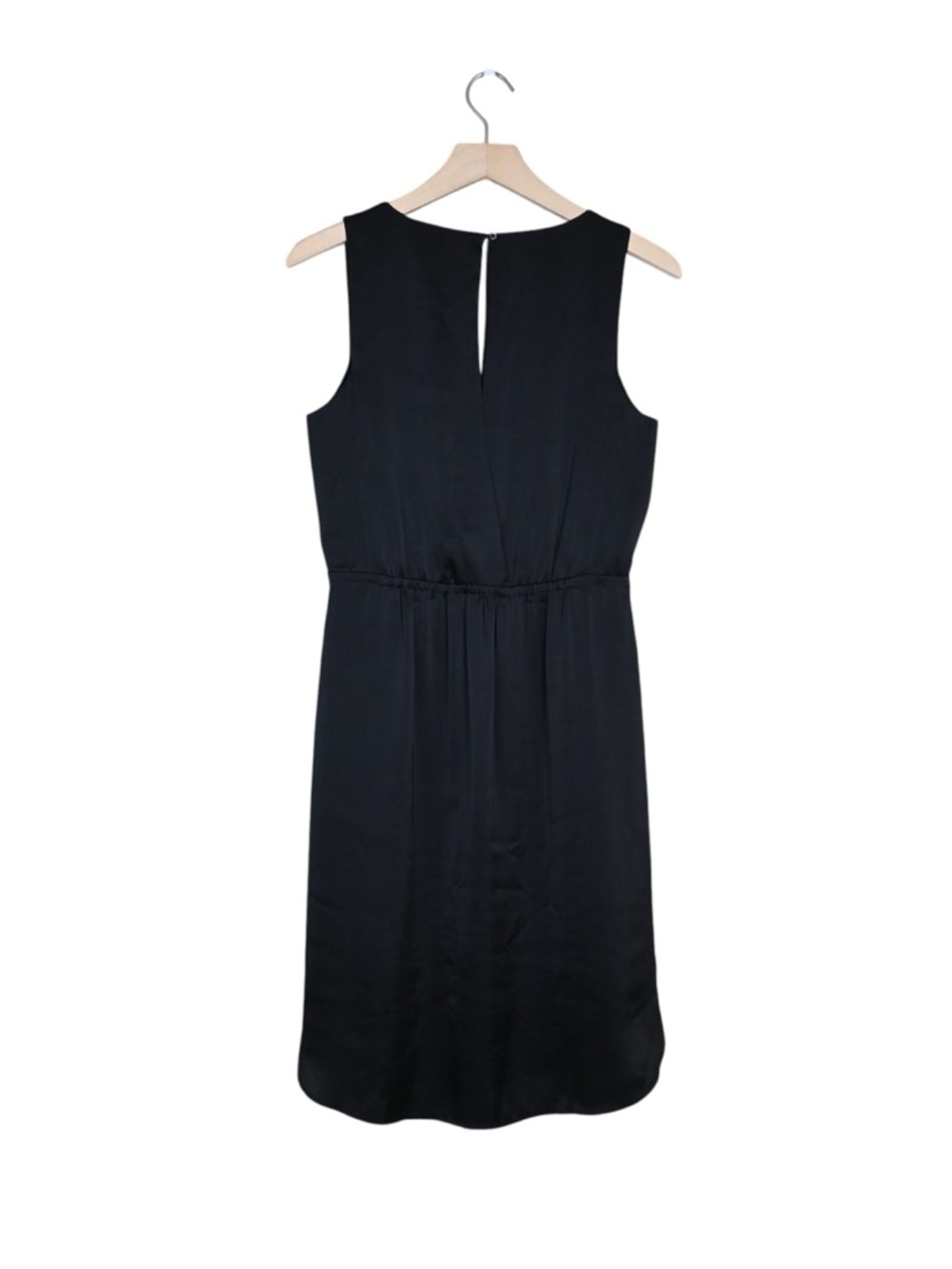 Madewell Women's 2 Night Out Little Black V-Neck Lined Dress - Picture 3 of 10